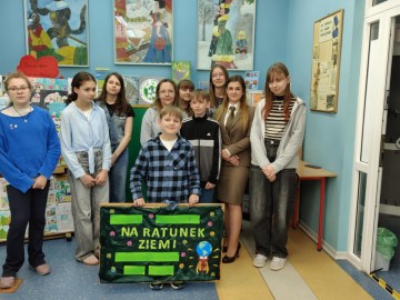 Wyniki konkursu ekologicznego – Na ratunek Ziemi „EkoBohaterowie – misja Ziemia”, A. Bury, 