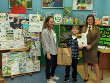 Wyniki konkursu ekologicznego – Na ratunek Ziemi „EkoBohaterowie – misja Ziemia”, A. Bury, 