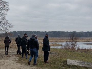 Zimowe Ptakoliczenie w Sulejowskim i Spalskim PK - 2023, <p>fot. Maciej Sobański.</p>