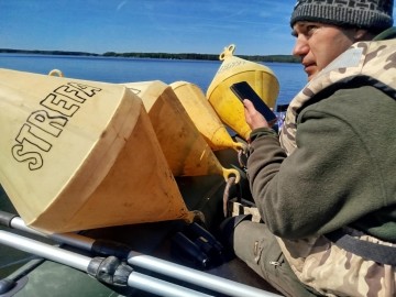 Znakowanie stref Zbiornika Sulejowskiego, 