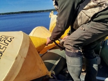 Znakowanie stref Zbiornika Sulejowskiego, 