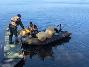 Znakowanie stref Zbiornika Sulejowskiego, 